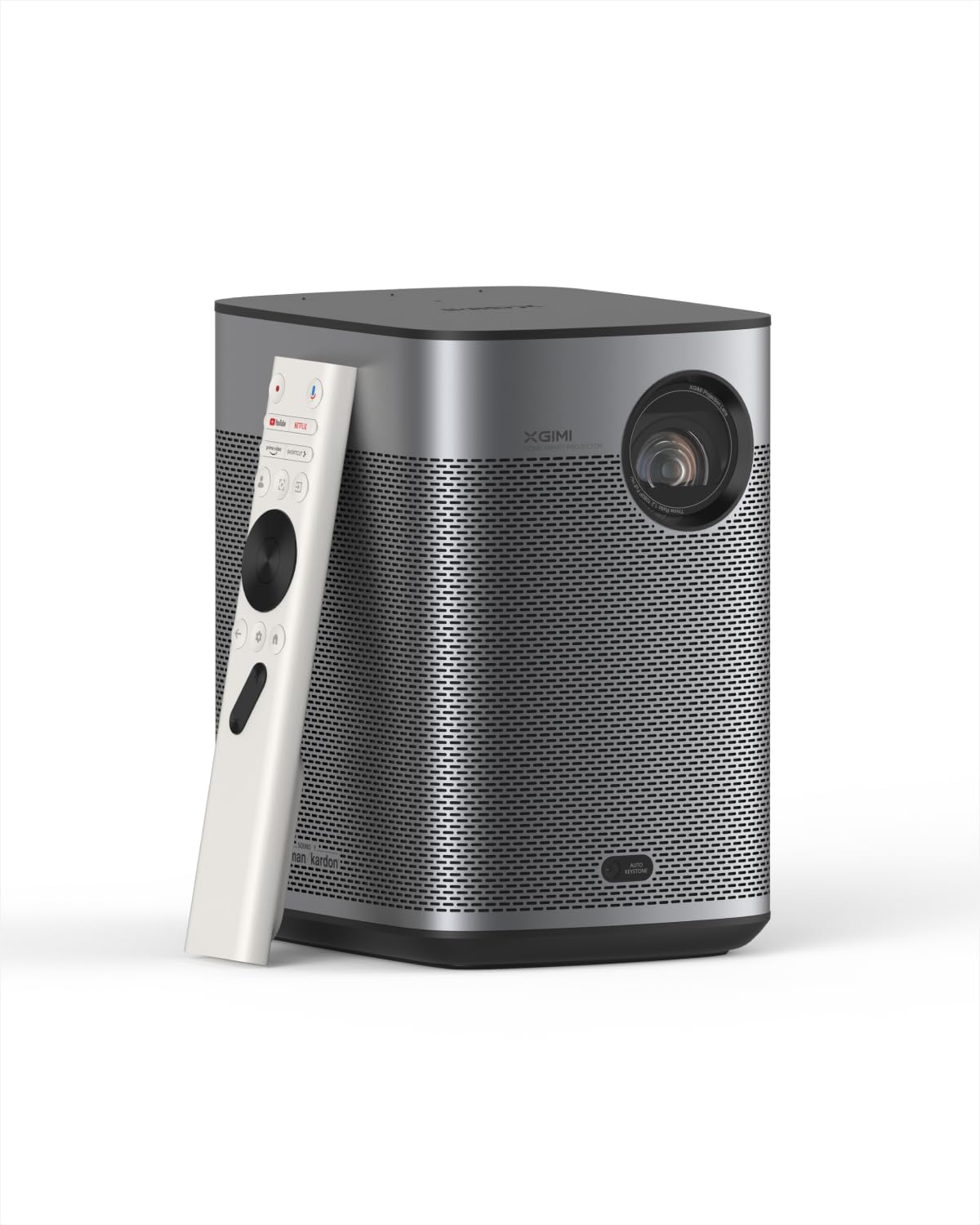 XGIMI Halo+ Portable Projector, Google TV, Licensed Netflix, 700 ISO Lumens